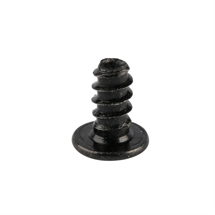 Micro phillips black small flat head screw